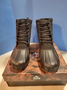Womens Nortiv8 Insulated Waterproof Winter Boots Black Size 10 - Picture 1 of 6