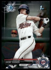 2017 Bowman Draft Chrome Brent Rooker #BDC-122 1st Prospect Card