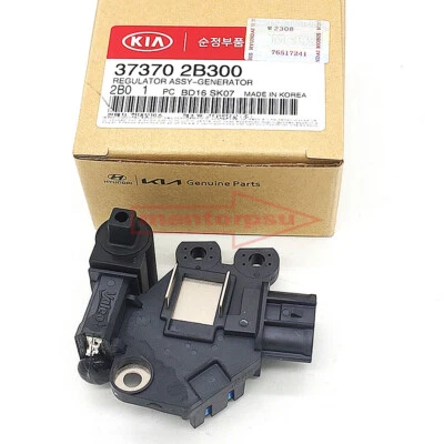 REGULATOR ASSY-GENERATOR FOR Hyundai Accent Elantra Veloster ix35 KIA 373702B300 - Image 1 of 4