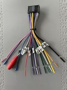 Arnés de cable original doble para XDCPA10BT, XDCPA11BT, DMCPA79BT, DMCPA70, XDVD269BT - Imagen 1 de 9