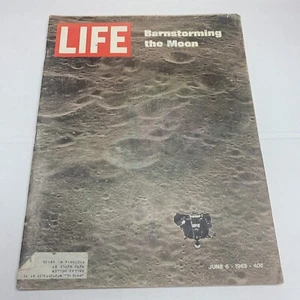 Life Magazine June 6 1969 Barnstorming the Moon - Picture 1 of 3