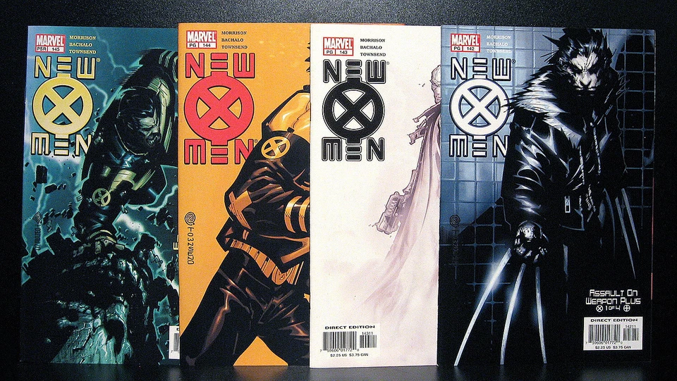 COMICS: Marvel: New X-Men #142-145 (2003), 1st Weapon XV app - RARE - Image 1 of 1