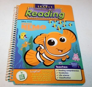 LeapFrog Leap 1 Finding Nemo Reading Book Preschool-Grade 1 No Cartridge Disney - Picture 1 of 2