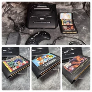 Juego de consola SEGA Genesis MK-1631 modelo 2 - Sonic 2 y 3, apagado y atasco probado ✅ - Imagen 1 de 14