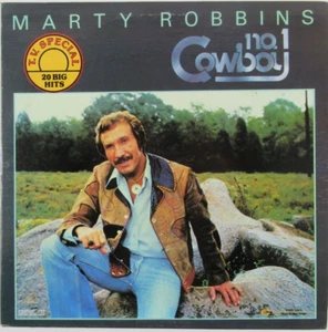 Marty Robbins No. 1 Cowboy Columbia P-15594 Stereo 1980 Compilation - Picture 1 of 5