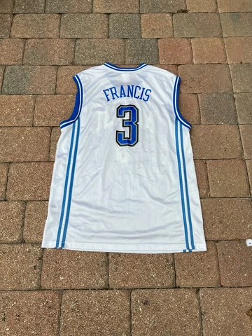 Adidas Steve Francis Orlando Magic Jersey Adult Large White NBA Basketball Logo Cover