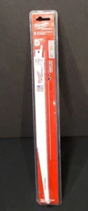 New Milwaukee 48-00-5094 TORCH 12" 8/12 TPI -5 pieces Reciprocating Saw blades - Picture 1 of 4