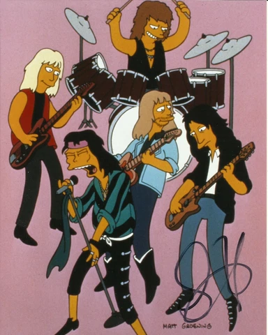 STEVEN TYLER SIGNED AEROSMITH PHOTO UACC REG 242 (10) Cover