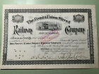 1906 Front & Union Street Railway Co Stock Certificate - Horse Trolley Delaware