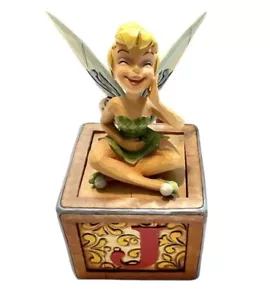 NEW Walt Disney Showcase Collection Jim Shore Tinkerbell A Big Laugh Trinket Box - Picture 1 of 7