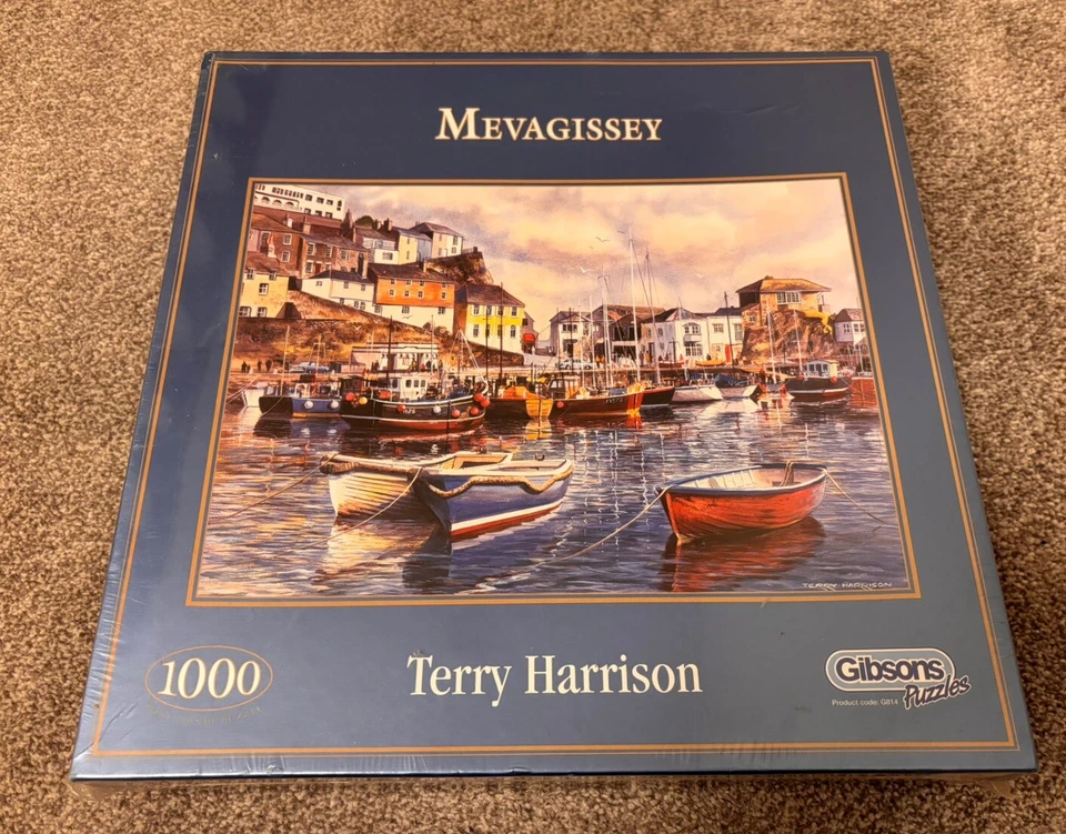 🧩 Rompecabezas Gibsons 1000 piezas - Mevagissey por Terry Harrison - NUEVO Foto 1 de 1