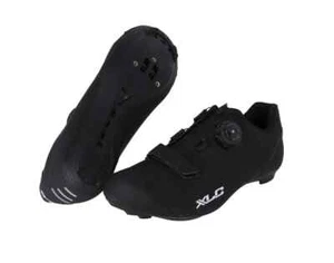 XLC Road Schuhe CB-R09 Rennradschuh Rennrad Straße Schwarz Größe  47 ( 12,5 ) - Bild 1 von 2