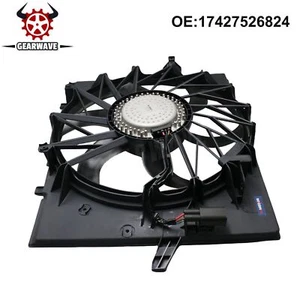 For Select 04-10 BMW Models Radiator Fan Motor Assembly 17427526824 - Picture 1 of 6