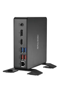 0887993005904 Shuttle XPC Nano PC NC40U, Intel Celeron 7305U, 1x HDMI, 1x DP,1xU - Bild 1 von 12