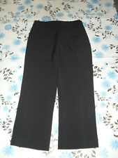 Debenhams Collection size 12 R dark blue flat front straight leg pants