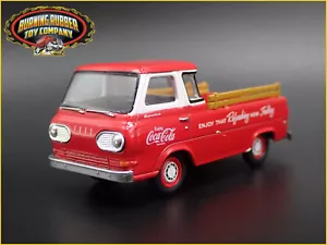1965 65 Ford Econoline Pick-Up Camion Coca-Cola Coca Cola 1:64 Modello Auto - Foto 1 di 8