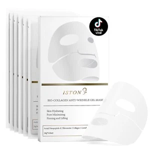 6 Pack Bio-Collagen Real Deep Anti Wrinkle Lifting MaskOvernight Hydrating Fa... - Picture 1 of 8