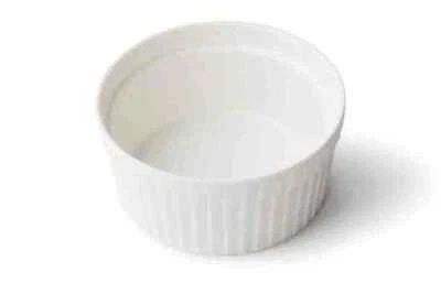 Fox Run Ceramic Ramekin | 8 oz White | Individual | New - Image 1 of 2