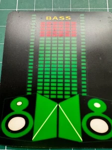TOP BASS FLASHING T SHIRT SOUND ACTIVATED LED PANEL. 9. SEE VIDEO - Picture 1 of 1