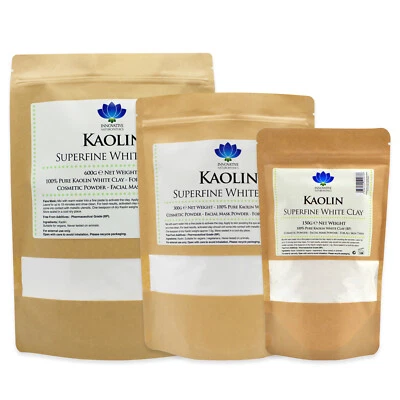 Kaolin | Pharmaceutical Grade | Superfine White Clay | 150g | 300g | 600g - Image 1 of 4