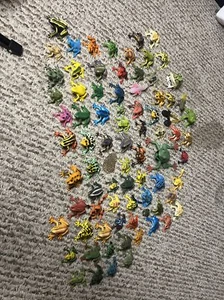 Menge 80 + Frösche Papo Safar Ltd verschiedene Arten Kunststoff Spielzeug Miniaturen Sehr guter Zustand - Bild 1 von 9