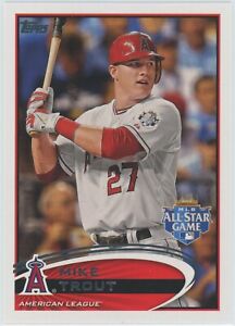 2012 Topps Update Mike Trout #US144 NM or Better