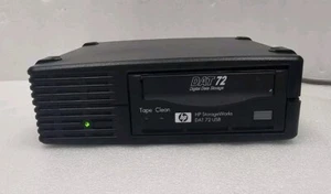 HP StorageWorks DAT72 USB External Tape Drive DW027A DWO27-6005 - Photo 1/3