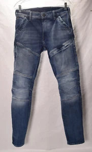 G-Star Raw Mens Blue Jeans Rackam 3D Skinny 30 - Picture 1 of 6