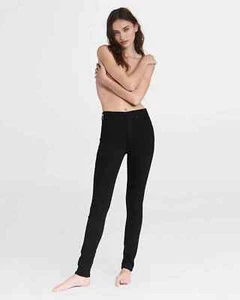 Rag & Bone 'Nina' Women's Black High Rise Skinny Jeans - Picture 1 of 9