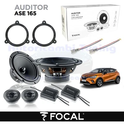 Lautsprecher Vorderseite 165mm Focal Auditor ASE165 120w für Renault Captur II - Bild 1 von 4