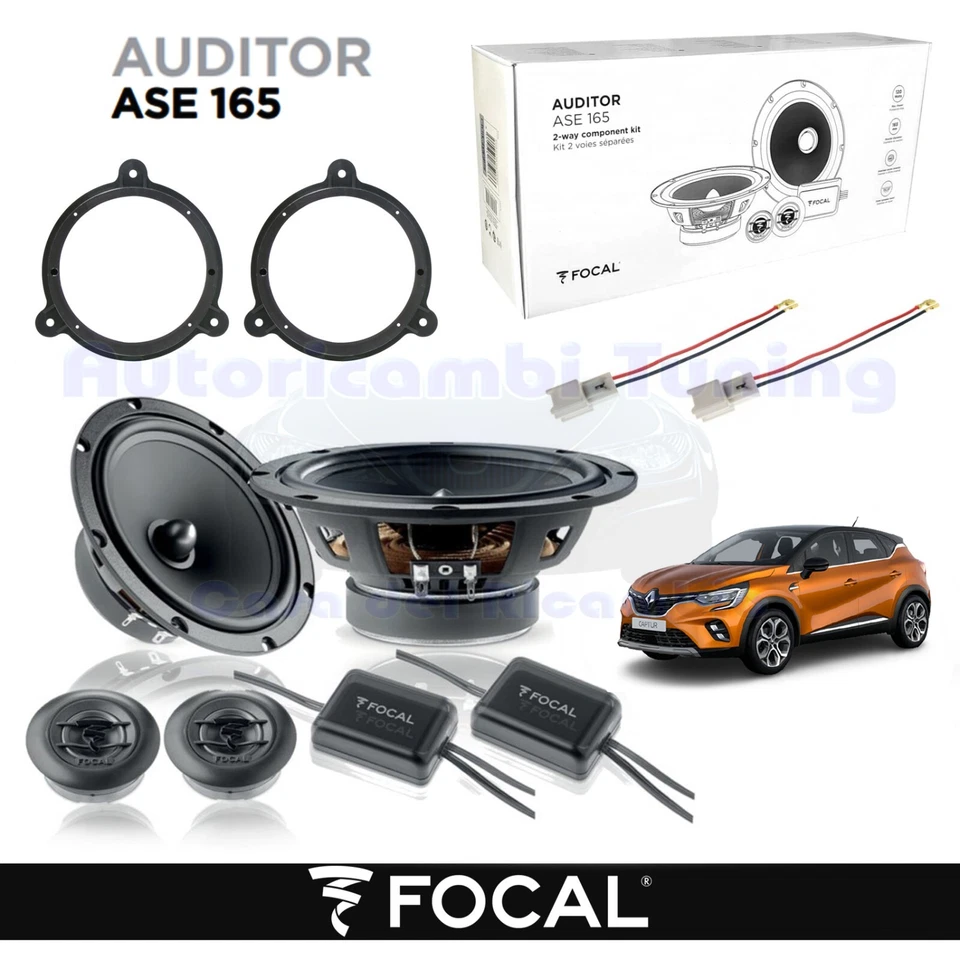 Focal ASE-165 Set 4 Lautsprecher Für Ford Puma Von 2019 IN Dann Conn / Et Anter
