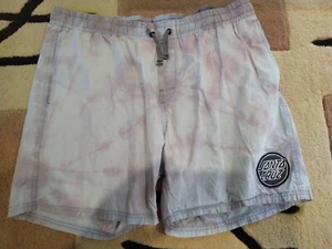 Santa Cruz Tie Dye Mens Shorts Size Large VGC - Picture 1 of 6
