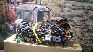 Wire Harness Ford Chassis F2GZ-14A005-AD Service Engineering Wiring Truck  Y6 - Picture 1 of 10