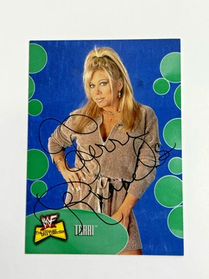 2001 Fleer WWF The Ultimate Diva Collection #42 Terri Signed On Card Autograph - Image 1 of 4