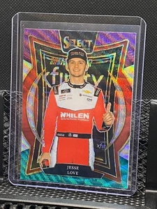 Jesse Love 2025 Select Racing  - Tri-Color Prizm  # 2 Grandstand - Picture 1 of 2