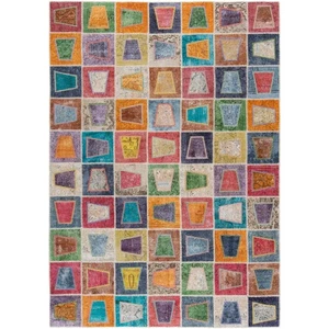 Patchwork 305x214 cm tappeto persiano annodato a mano Orient Carpet Rug vintage - Foto 1 di 7