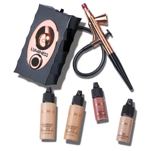 LUMINESS Icon Airbrush Make-up System Starter Kit-Rose Gold-Case-NEW - Picture 1 of 15