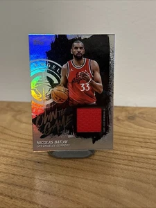 2025 Topps NBA Nicolas Batum Own The Game Game Worn Relic Clippers - Picture 1 of 2