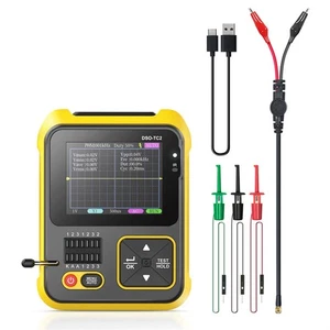 For FNIRSI DSO-TC2 Transistor Tester 2.4" 200kMHz Handheld Digital Oscilloscope - Picture 1 of 3