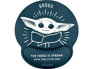 Alfombrilla ratón - Disney Grogu, Gel, Resistente al agua, Antideslizante, Multi - Imagen 1 de 6