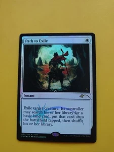 Path to Exile FNM promo. 2015 instant FOIL Magic the Gathering Card. - Picture 1 of 4