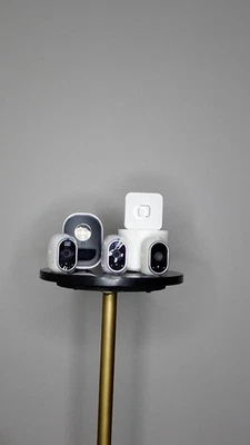Arlo VMS3330W 3 Camera Security System + Arlo Security Light Bridge - Low Price! - Image 1 of 4