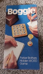 Vintage  Parker Brothers "Boggle Game" With Challenge Cube Complete - Picture 1 of 3