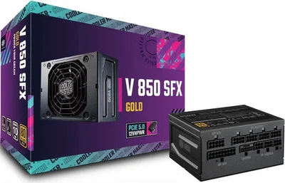 NEW Cooler Master V850 SFX GOLD PSU 80+ CERTIFIED 850W POWER SUPPLY (US Plug) - Image 1 of 4