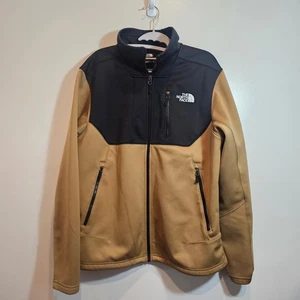 Chaqueta Abrigo Top Para Hombres The North Face Apex Risor Softshell Negro Dorado talla Grande L - Imagen 1 de 3