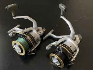 Set Of 2 Okuma Safina Pro 50 Spinning Reels - 1 W/ Power Pro Line - Picture 1 of 8