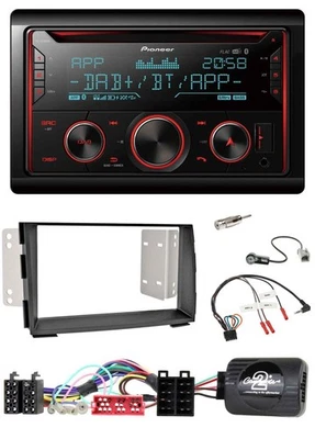 Pioneer 2DIN DAB Lenkrad Bluetooth USB CD Autoradio für Kia Venga 2010-2019 - Bild 1 von 4