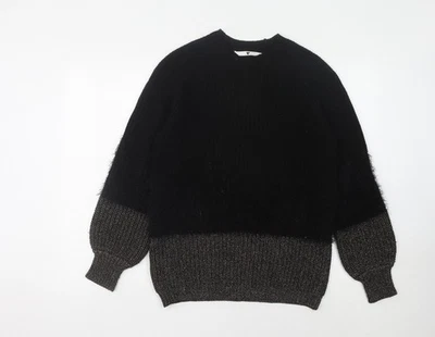 Very Women's Black Pullover Jumper Size 12 - Image 1 of 4