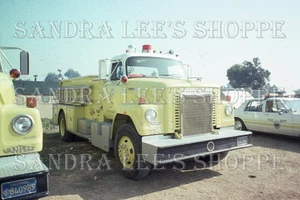 Feuerwehrapparat Dia 1993 LACOFD Malibu Fire - Willows FD 75 Intl OES 184 #10537 - Bild 1 von 1