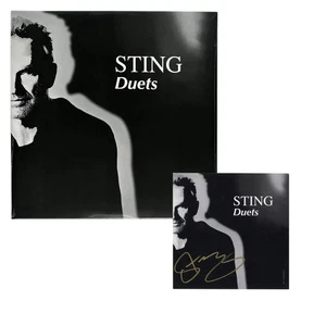 STING LP Duets ufficiale sigillato Card Autografata Autografo - Foto 1 di 4